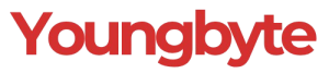 youngbyte logo red transparent